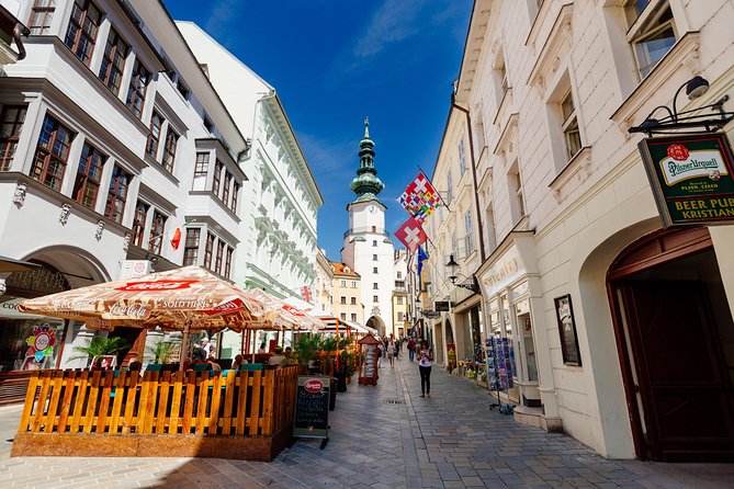 Bratislava Day Trip from Vienna With Catamaran Cruise on Danube - Lunch and exploring Bratislava independently