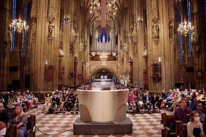 Concert at Vienna's St. Stephen's Cathedral - The music depends on the date you choose