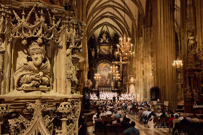 Concert at Vienna's St. Stephen's Cathedral - Seats are assigned, and location changes the experience