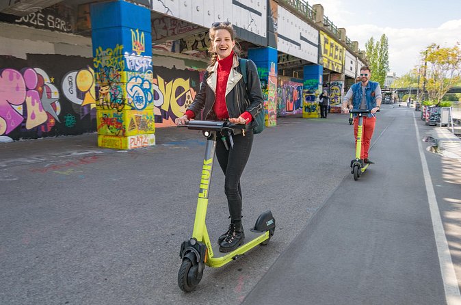 E-Scooter Tour through amazing Vienna! - Hundertwasserhaus brings color and odd angles