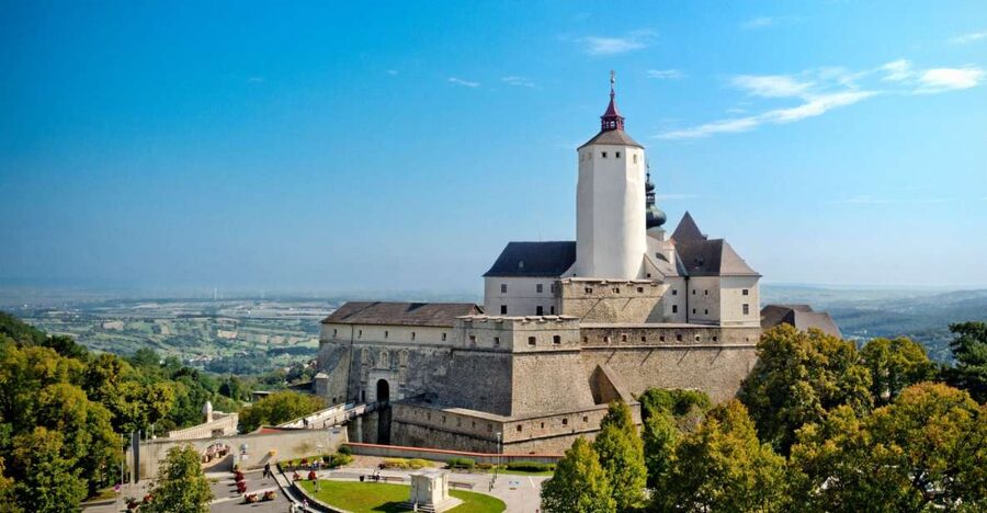 Forchtenstein Castle Admission Ticket & Optional Guided Tour - Entering the Castle Through Its Painted Courtyard