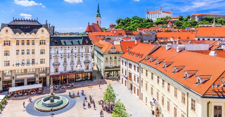 From Vienna: Bratislava Half-Day Trip - First impressions at St. Michael’s Gate and Tower