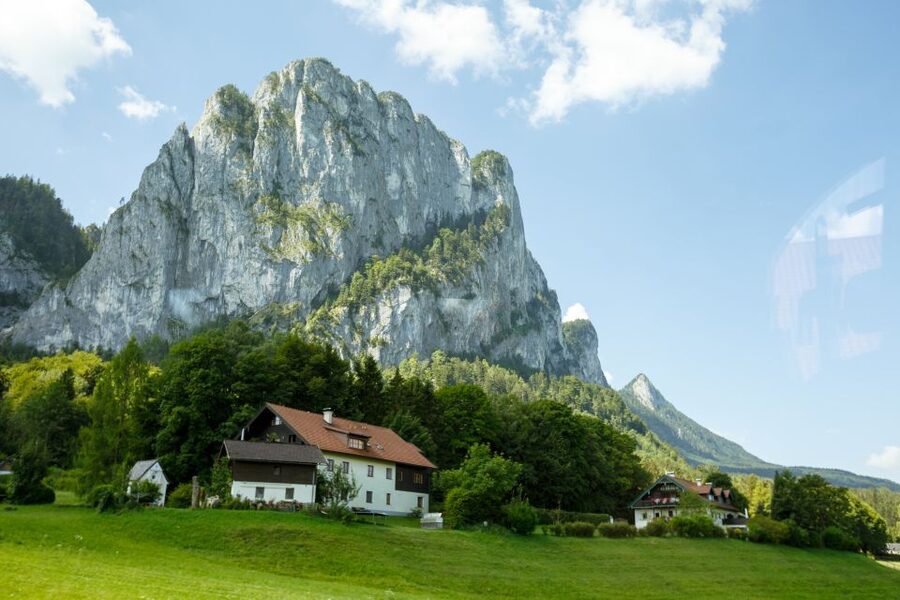 From Vienna: Guided Day Trip to Salzburg - The coach ride through the Salzkammergut