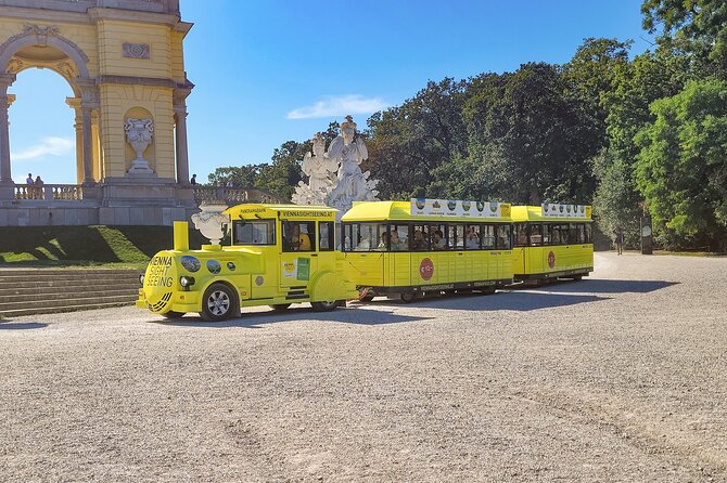 Panoramabahn Schoenbrunn - The Tyrolean Garden Inn and the climb toward the Gloriette