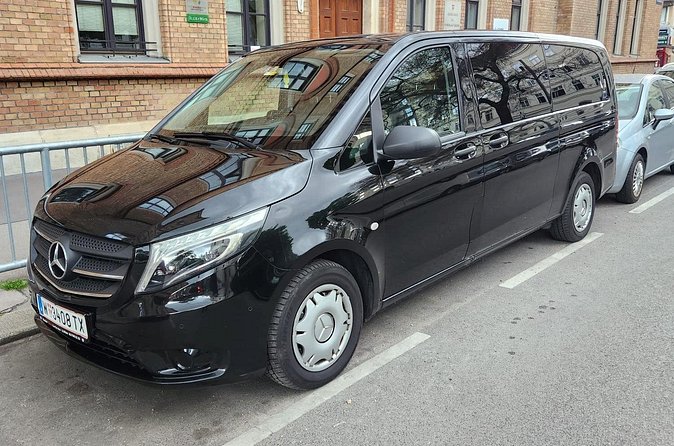 Private airport transfer in Vienna for up to 8 people in minibus - Hotel, apartment, port, and city pickups