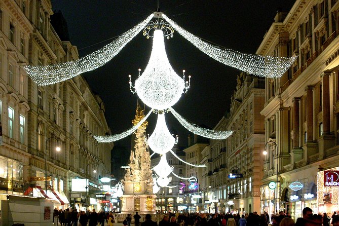 Private Christmas Markets Walking Tour Vienna - Ferstel Passage brings cafés and food under one roof