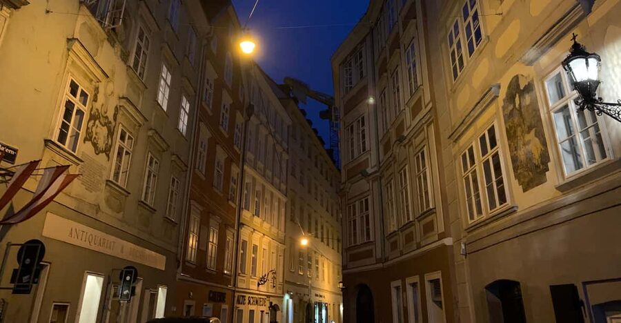 Private Spooky Vienna Tour - Starting beneath the memorial at Helmut-Zilk-Platz
