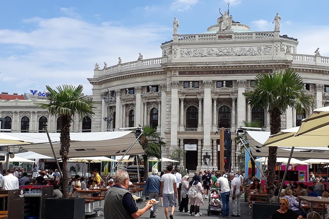 Private Vienna Highlights History Walk — WWII and Post War Vienna - MuseumsQuartier reveals concrete wartime scars