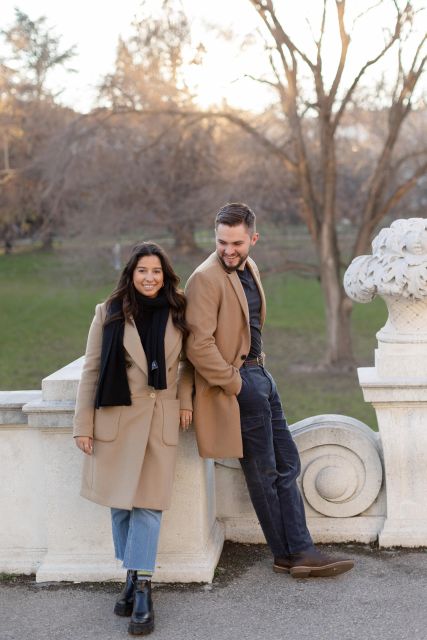Professional Photoshooting in Vienna - A quieter pause in Burggarten