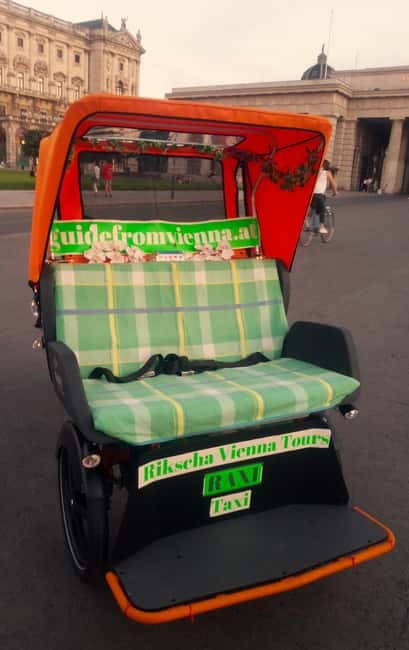 RAXI (Electric Rickshaw) Vienna Tours with two options - Why a RAXI is a smart way to see Vienna