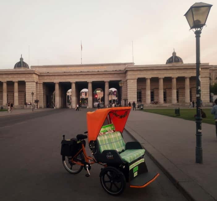 RAXI (Electric Rickshaw) Vienna Tours with two options - Quieter Vienna: the Gothic tower and Danube Park