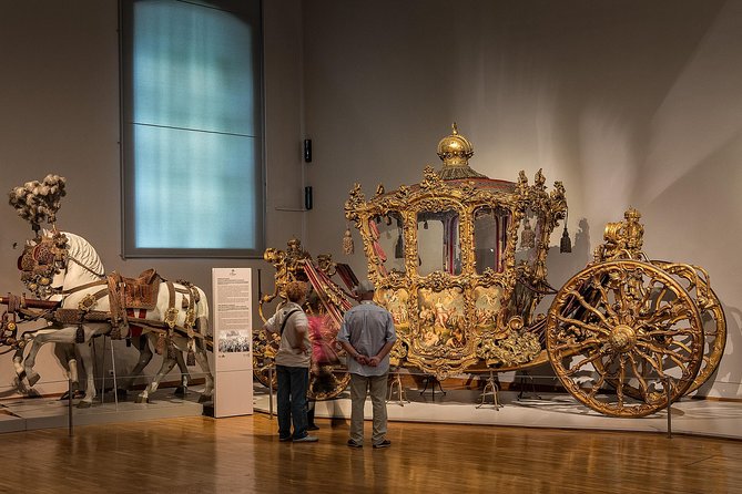 Skip the Line:Imperial Carriage Museum by Schönbrunn Kaiserliche Wagenburg Wien - The Sisi Trail, from wedding coach to funeral carriage