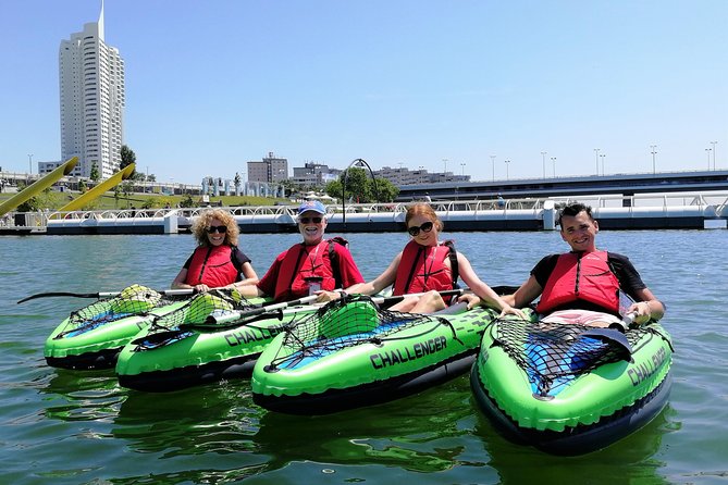Small-Group Guided Kayak Tour of Vienna - The Danube Tower and Vienna’s modern skyline