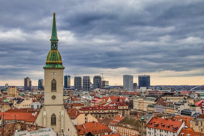 Small Group Half Day Tour from Vienna to Bratislava - Bratislava Castle gives you the first big view