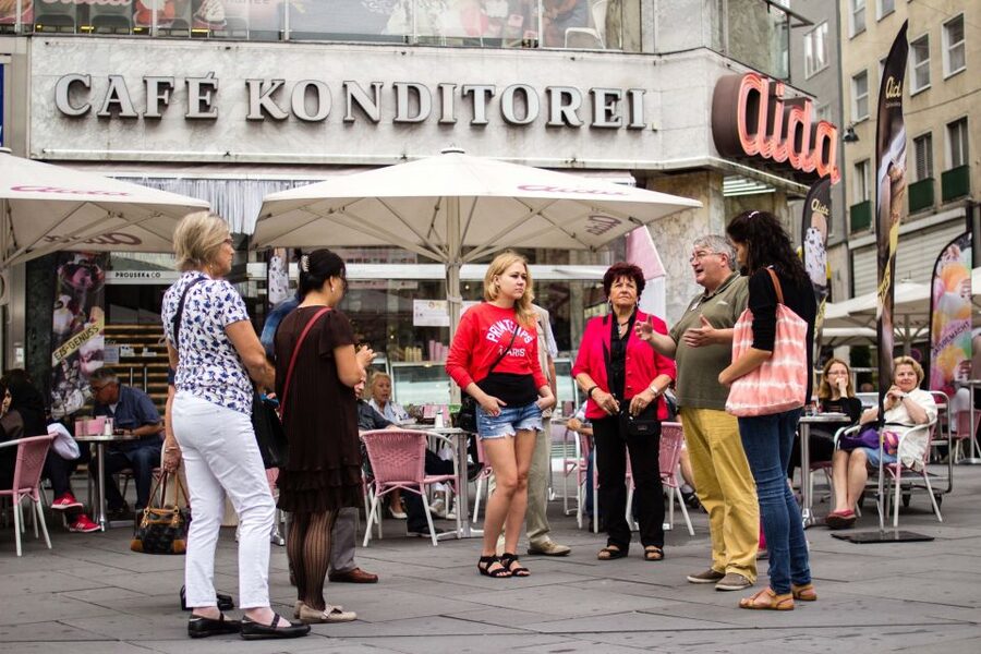 Sweet Vienna Tour: Home of Cakes and Cafe Culture - A private group makes the storytelling more flexible
