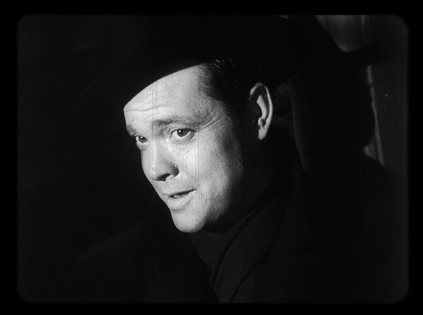 "The Third Man" Film Location Tour - Film stills beside real streets