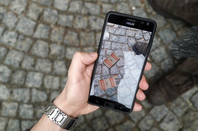 The Vienna Augmented Reality Puzzle Rally - Solving the murder case and following Mozart