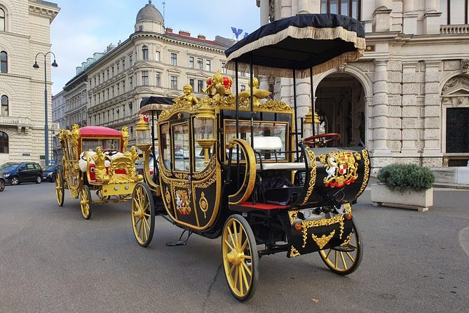 Vienna: 60 min. Imperial E-Carriage Sightseeing Tour with Drinks - Starting at Albertinaplatz beside Vienna’s grand center