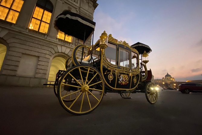 Vienna: 60 min. Imperial E-Carriage Sightseeing Tour with Drinks - Hofburg Palace and the imperial heart of Vienna