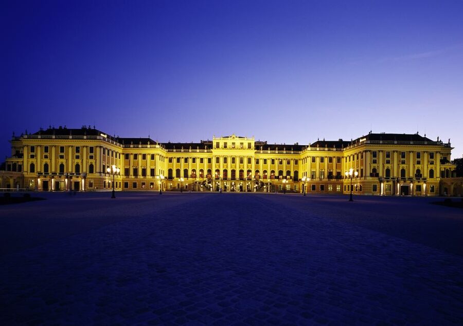 Vienna: After-Hours Schönbrunn Palace Entry & Concert Ticket - Finding the left-side palace entrance at 6:45 PM