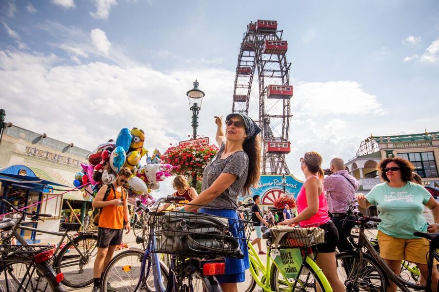 Vienna by Bike 3-Hour All-In-One City Bike Tour in English - Along the Danube canal