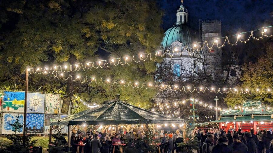 Vienna: Christmas Market Food and Drinks Tour - From Vienna’s 7th district to an old university campus