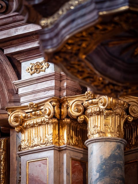 Vienna: Classical Concert in St. Anne's Church (Annakirche) - The musicians and the view from your seat