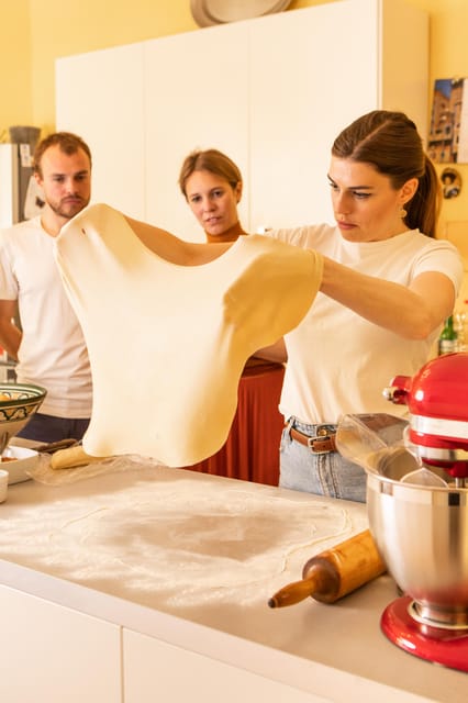 Vienna; Cooking Class: Make Schnitzel & Apple Strudel - Making the potato soup and choosing two or three courses