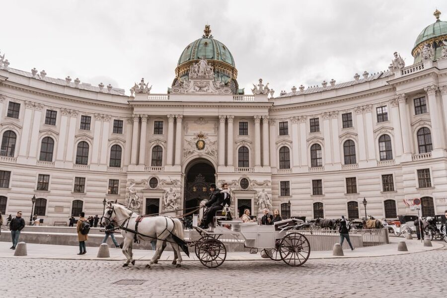 Vienna: Culinary Horse-Drawn Carriage Experience - The drivers and butler service
