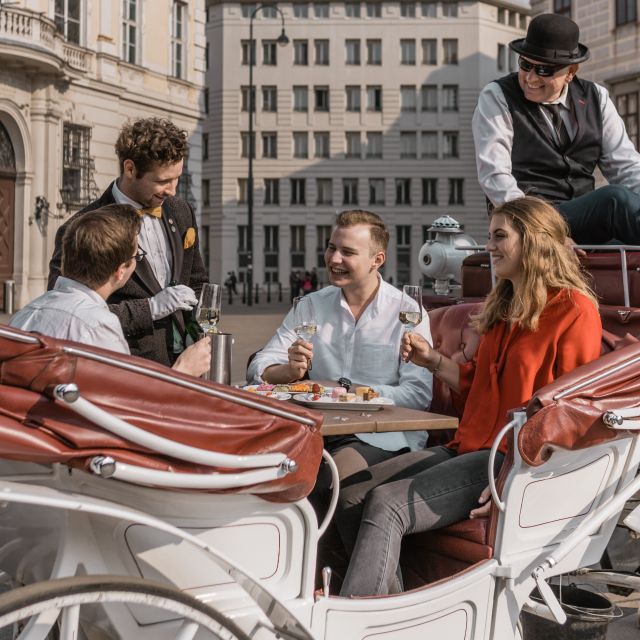 Vienna: Culinary Horse-Drawn Carriage Experience - Weatherproof comfort, with a few limits
