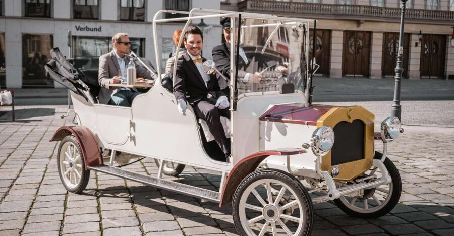 Vienna: Culinary Sightseeing Tour in an Electric Vintage Car - Key points to know before booking