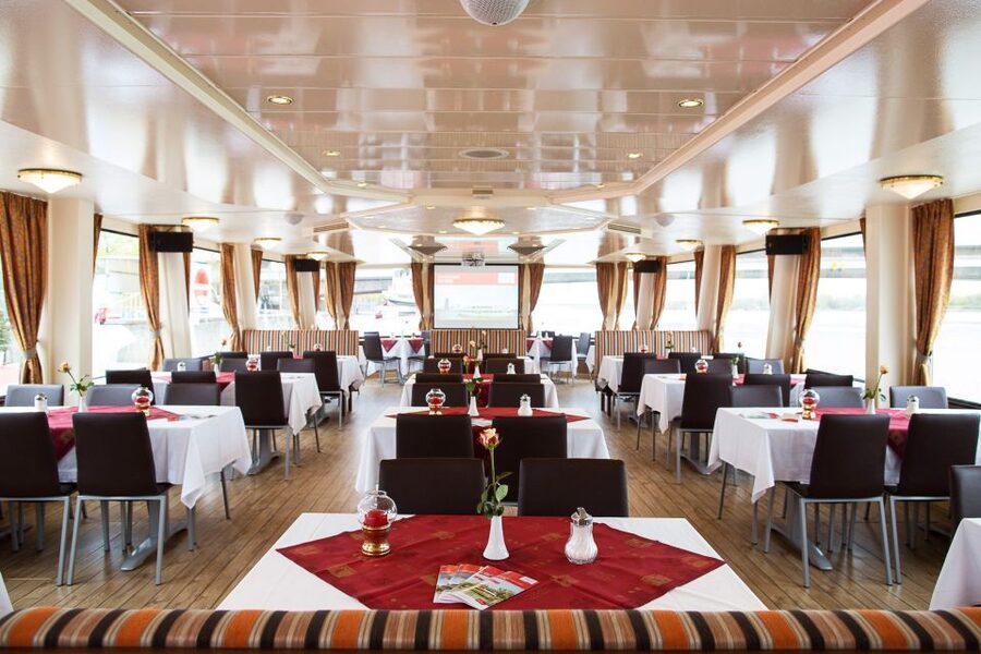 Vienna: Danube River Cruise w/ optional Viennese Specialties - The longer route toward Prater and Danube Island