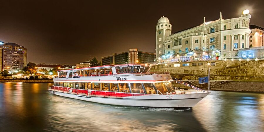 Vienna: Evening Cruise Along The Danube - Sunset From The Upper Deck