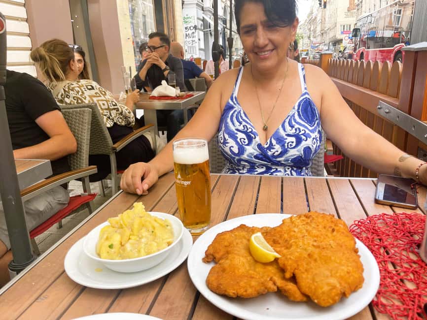 Vienna: Food tasting tour in Hidden Gems (Small Groups) - Wiener Schnitzel with beer at a local restaurant