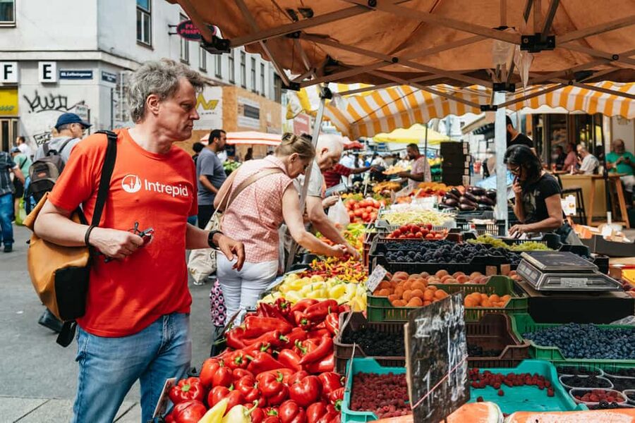 Vienna: Guided Foodie Walking Tour with Tastings and Coffee - Naschmarkt and Vienna’s international food scene