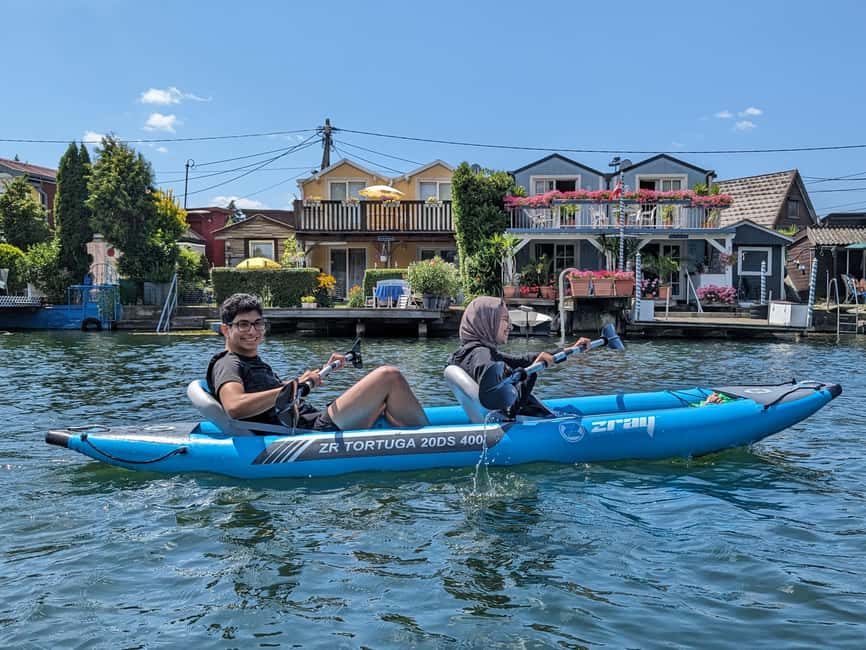 Vienna: Guided Kayaking Tour - Your first strokes on the Old Danube