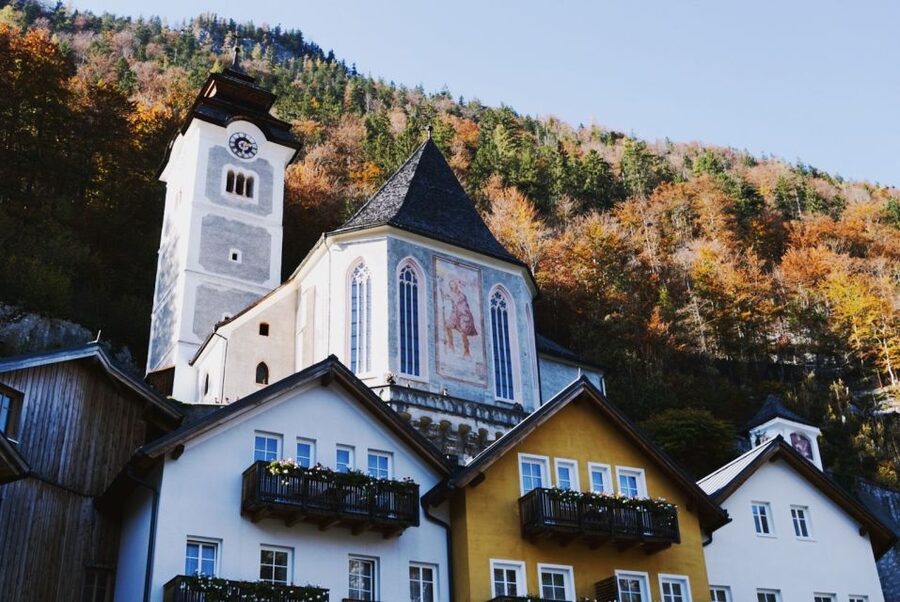 Vienna: Hallstatt & Alpine Peaks Day Trip with Admont Abbey - Hallstatt, with a guided walk and time to wander
