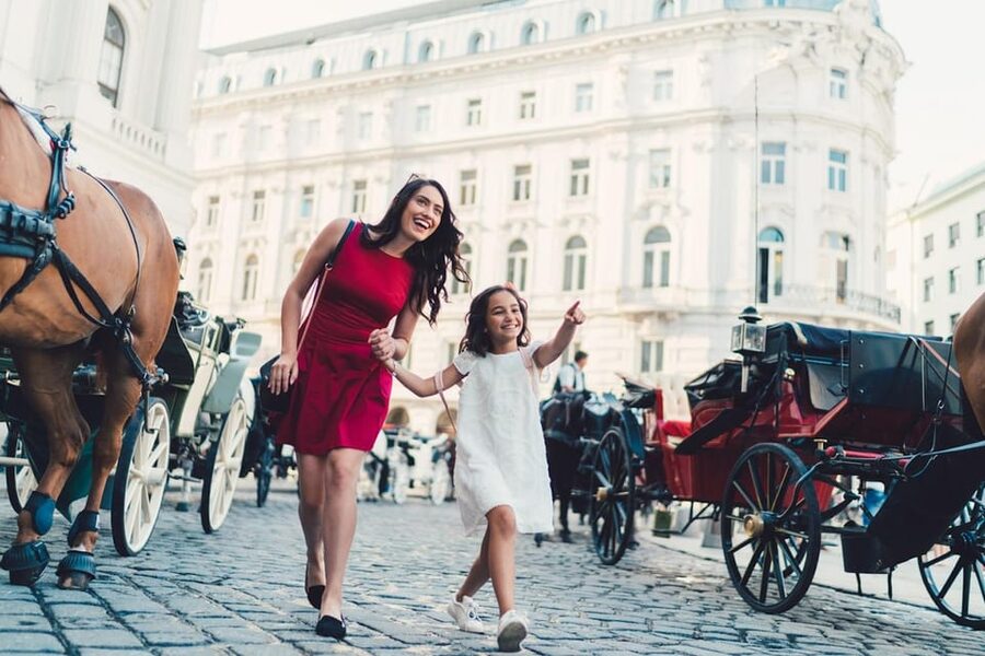 Vienna: Highlights Private Tour, Palaces & Sacher Cake - Anker Clock and Hoher Markt