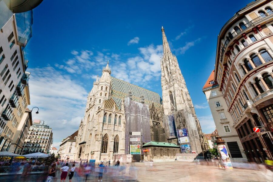 Vienna: Hop-On Hop-Off Sightseeing Bus Tour in 19 Languages - The Blue Route from Hundertwasser to the Danube