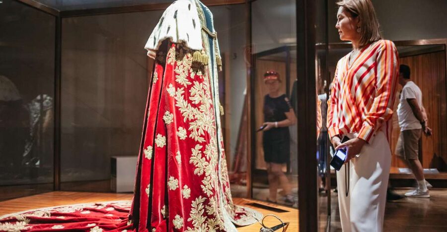 Vienna: Imperial Treasury in the Hofburg Palace - The Austrian Imperial Crown and Holy Roman Empire regalia