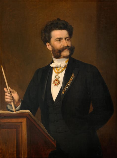 Vienna: Johann Strauss 200th birthday anniversary exhibition - The original Die Fledermaus score