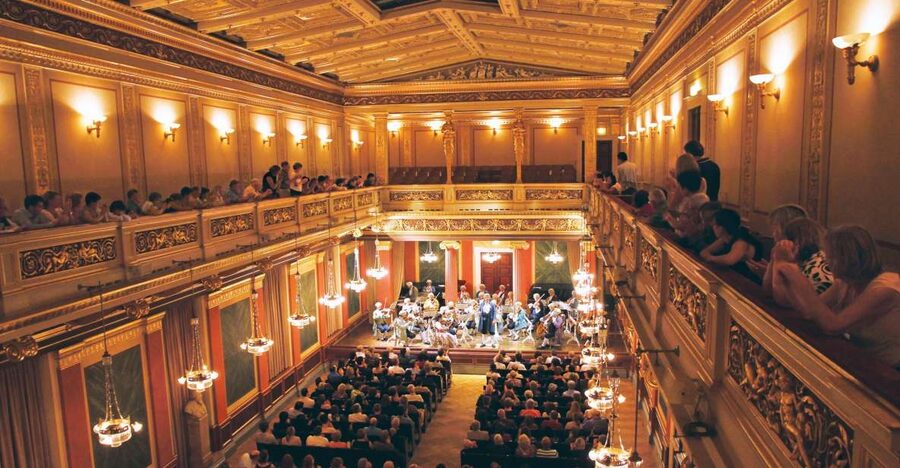 Vienna: Mozart Concert in the Brahms-Saal - The music program: Mozart first, Strauss last