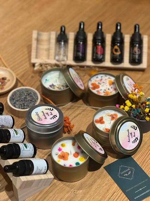 Vienna: Natural soy wax candles Workshop - Finding SPACES at Julius-Tandler-Platz