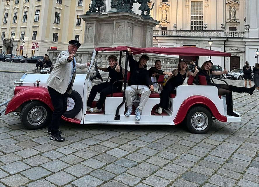 Vienna: Old Town Sightseeing Tour in a Vintage-Style E-Car - Belvedere, Musikverein, and Karlsplatz