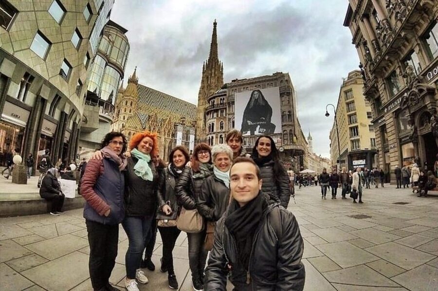 Vienna: Old Town Walking Tour with a Local Guide - St. Stephen’s Cathedral anchors Stephansplatz