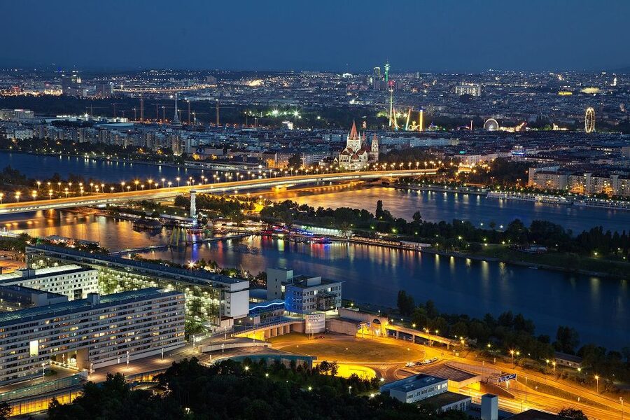 Vienna: Panoramic Night Tour by Bus - Starting beneath the Vienna State Opera