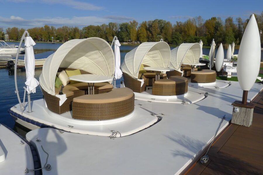 Vienna: Private Floating Island E-Boat Rental on Danube - Key points to know before you book