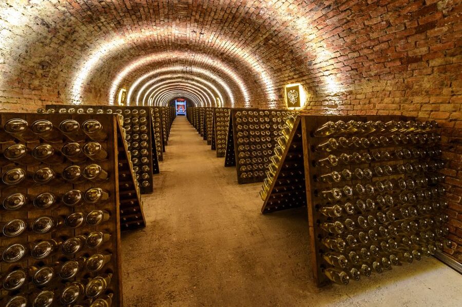 Vienna: Schlumberger Wine Cellar Guided or Self-Guided Tour - Trying the traditional hand-riddling method