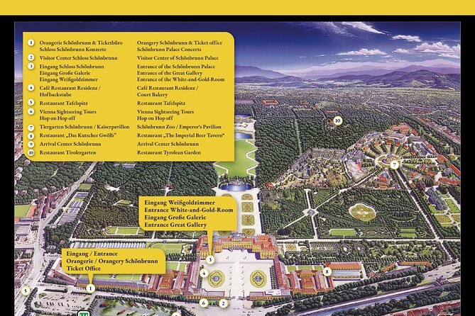 Vienna: Schönbrunn Palace Tour at 7 PM & Classical Concert - The wait before the 8:30 PM concert