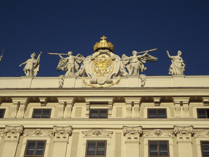 Vienna St. Stephen's Cathedral and city walk - Michaelerplatz and the Hofburg façade